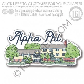 TGI Sorority House Stickers