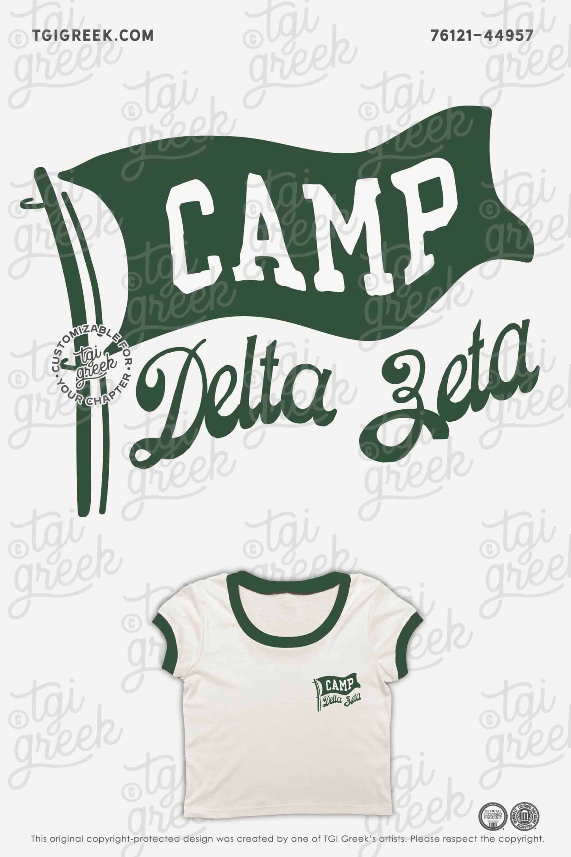 Delta Zeta – UWW Camp Shirt