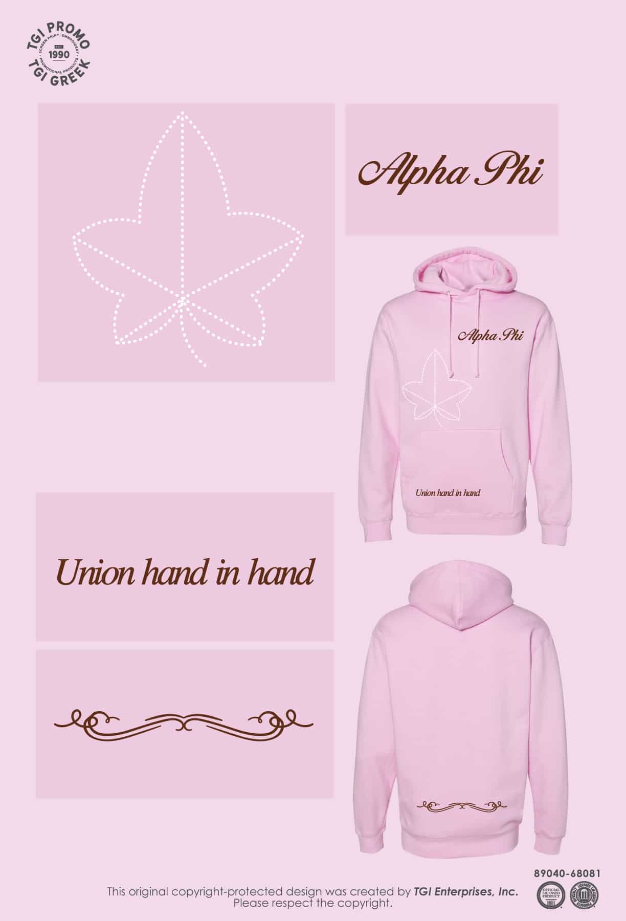 Alpha Phi – WSU Hoodie