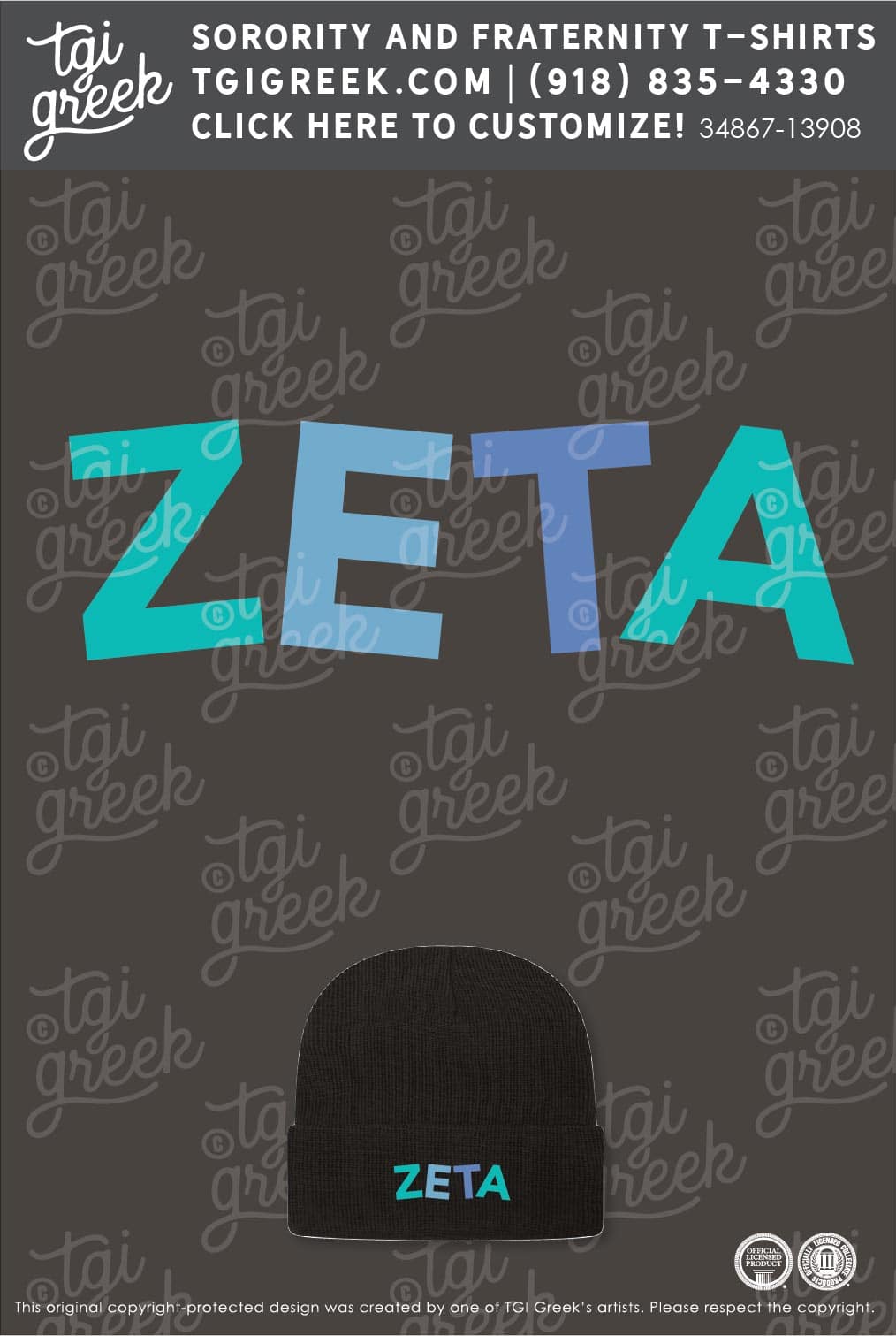 TGI – Zeta Tau Alpha Jan Live Sale