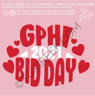 Gamma Phi Beta – Bid Day