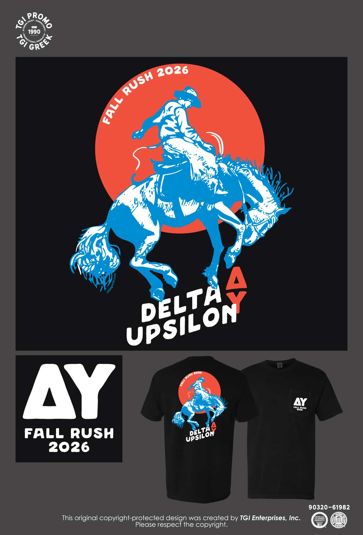 Delta Upsilon – TGI Greek Frat Rush Western