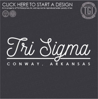 Sigma Sigma Sigma-UCA Vintage PR