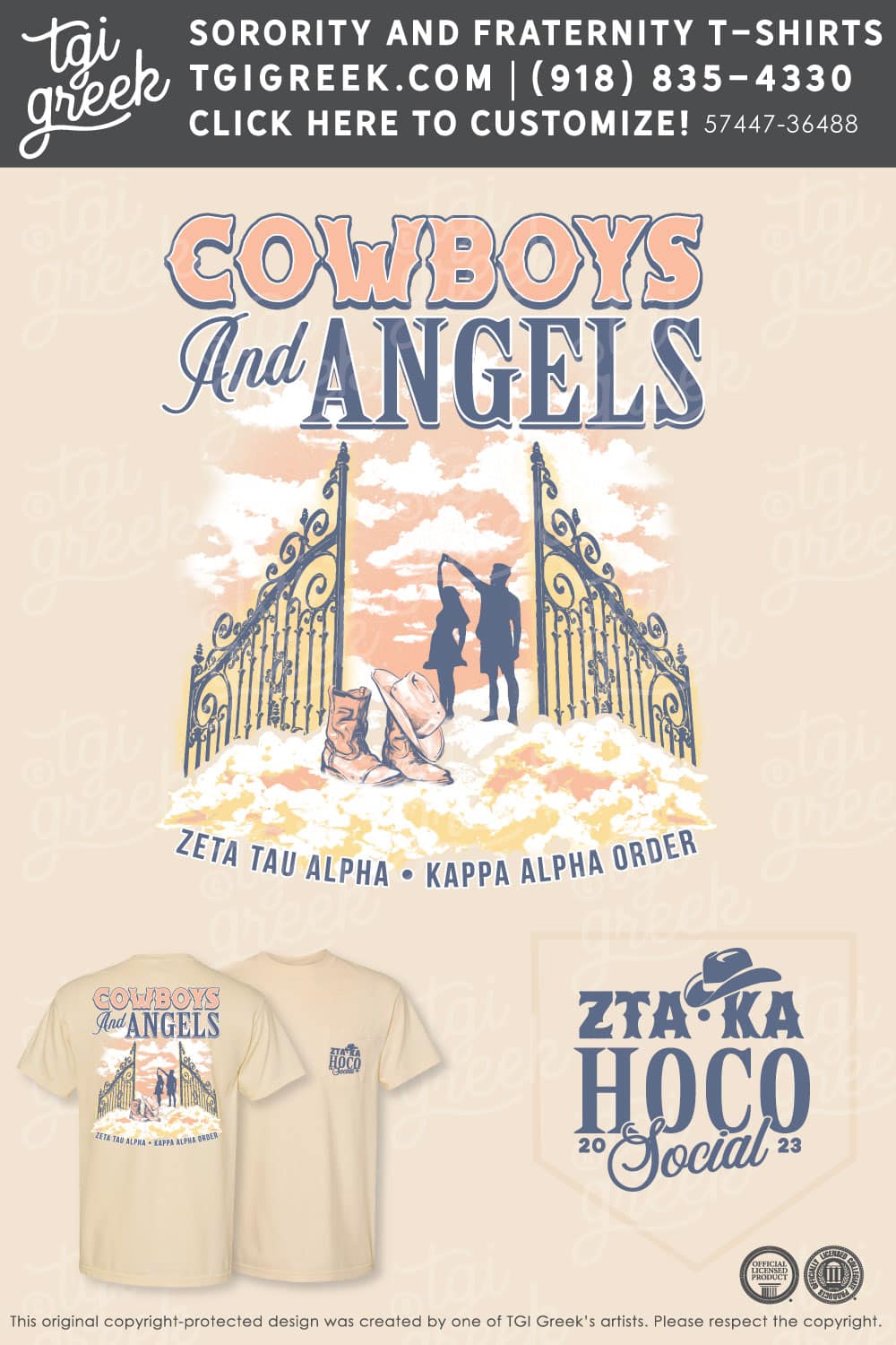 Zeta Tau Alpha – GSU Cowboys And Angels