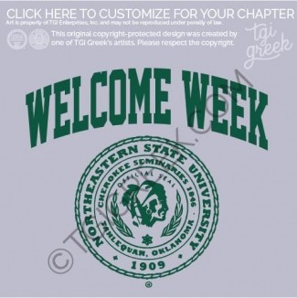 Northeastern State University – Welcome Week Seal