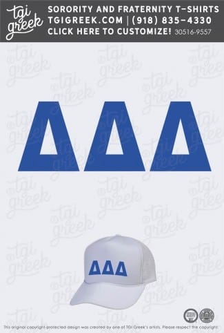 Delta Delta Delta – OU Trucker Hat