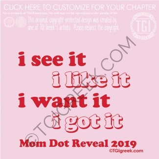 Delta Delta Delta-TU Mom Dot Reveal