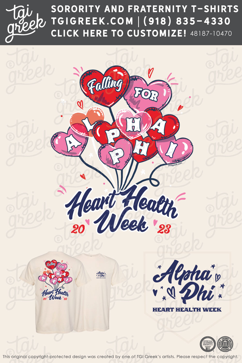 Alpha Phi – St. Joe Heart Health Week