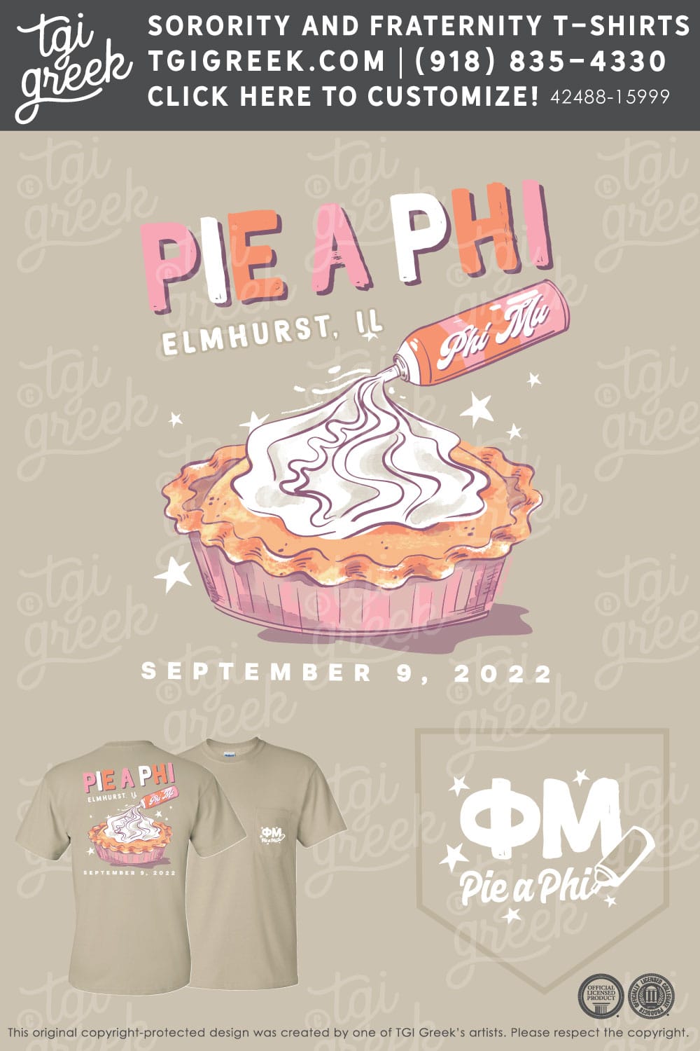 Phi Mu – ELM Pie A Phi