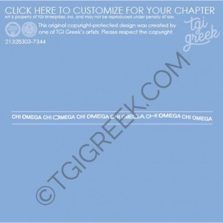 Chi Omega – URI matching crew