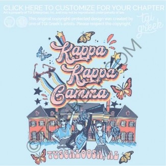 Kappa Kappa Gamma – UAL house Tee