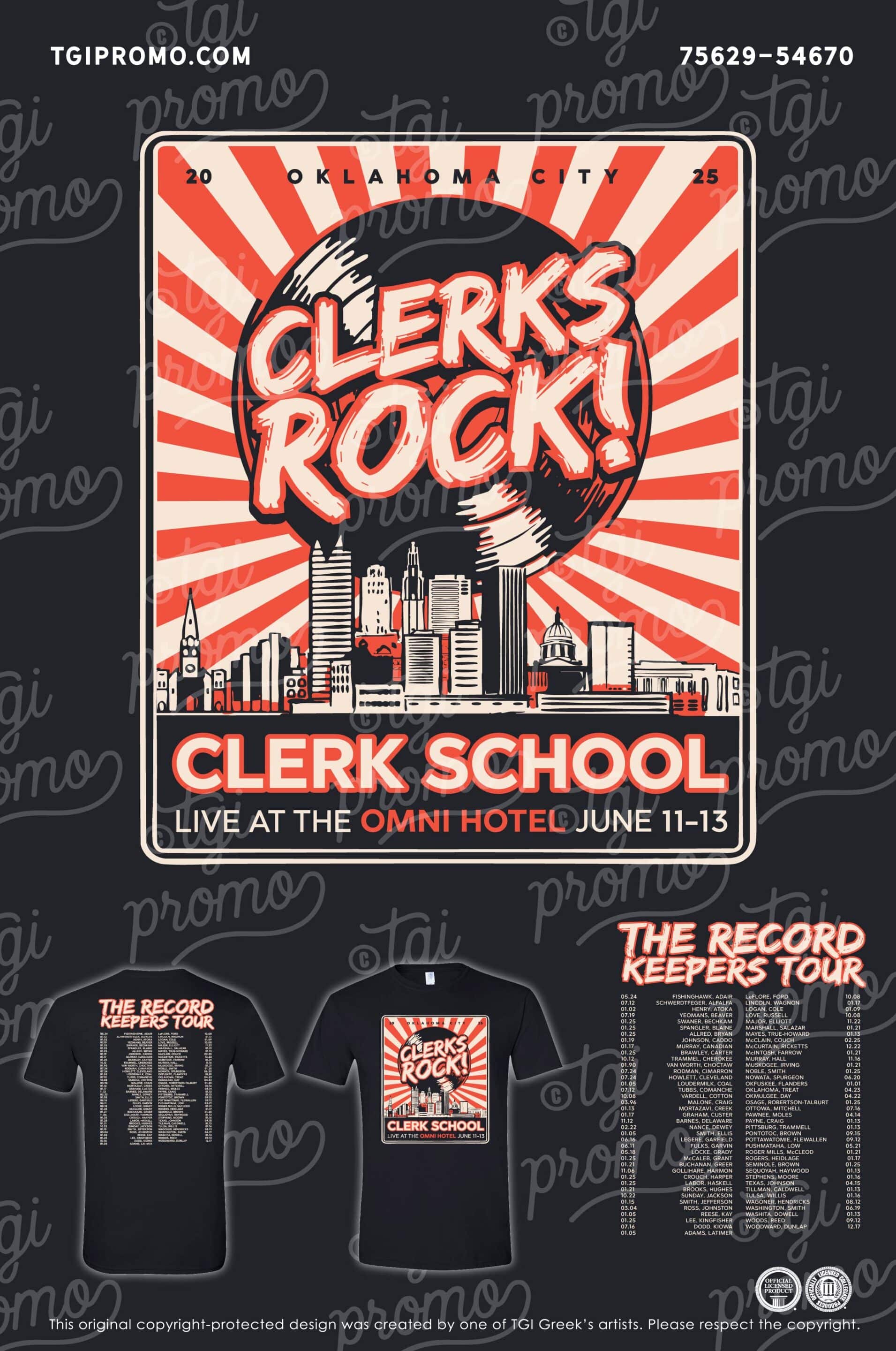 Tulsa County Clerks Office – Clerks Rock Tees