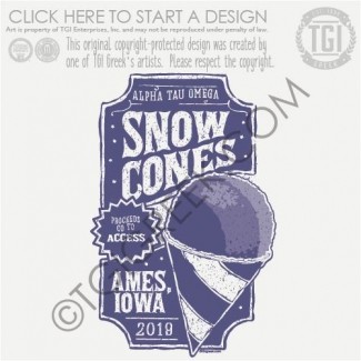 Alpha Tau Omega-ISU Snow Cones