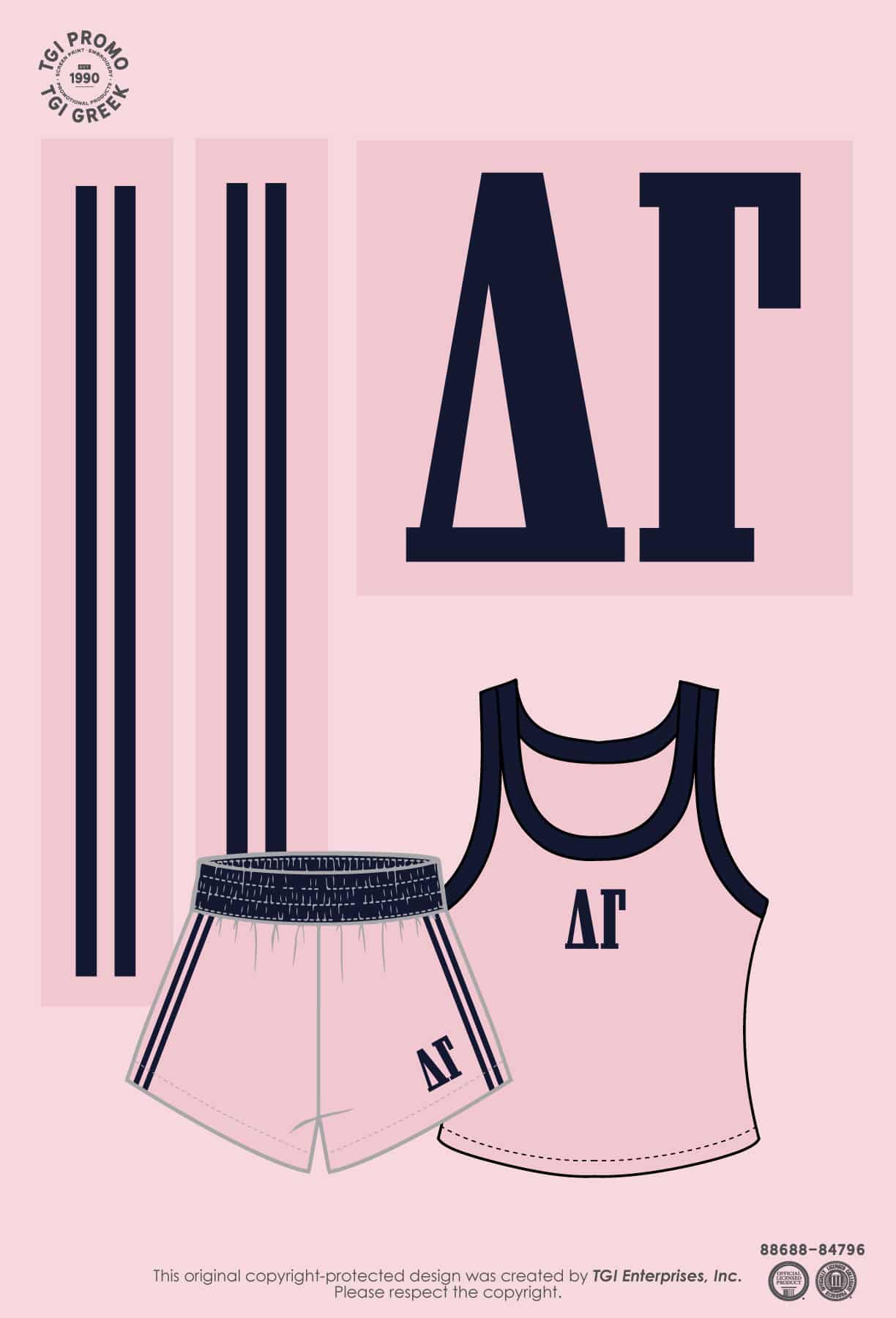 Delta Gamma – TGI Greek PR Set