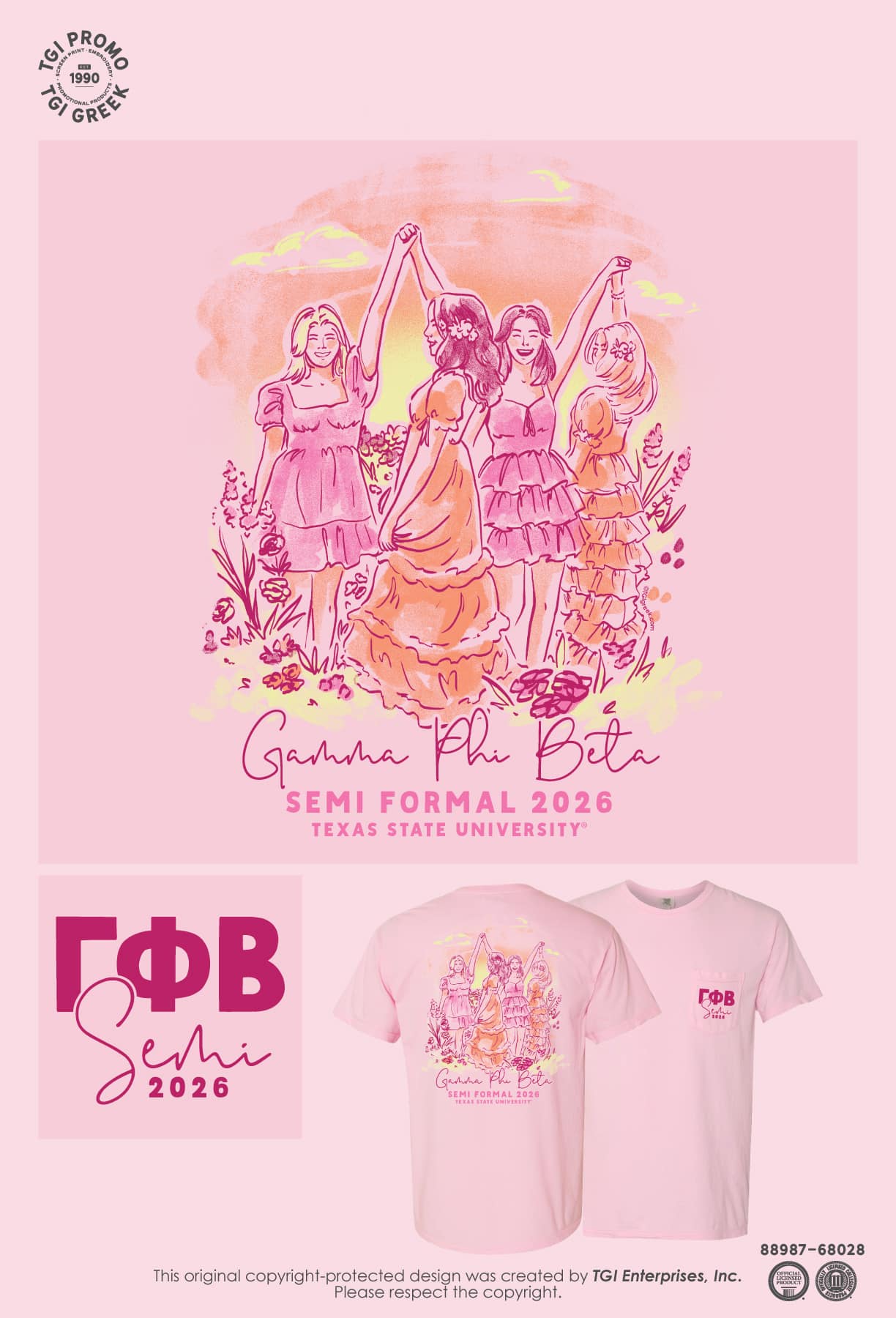 Gamma Phi Beta – TXSU Formal