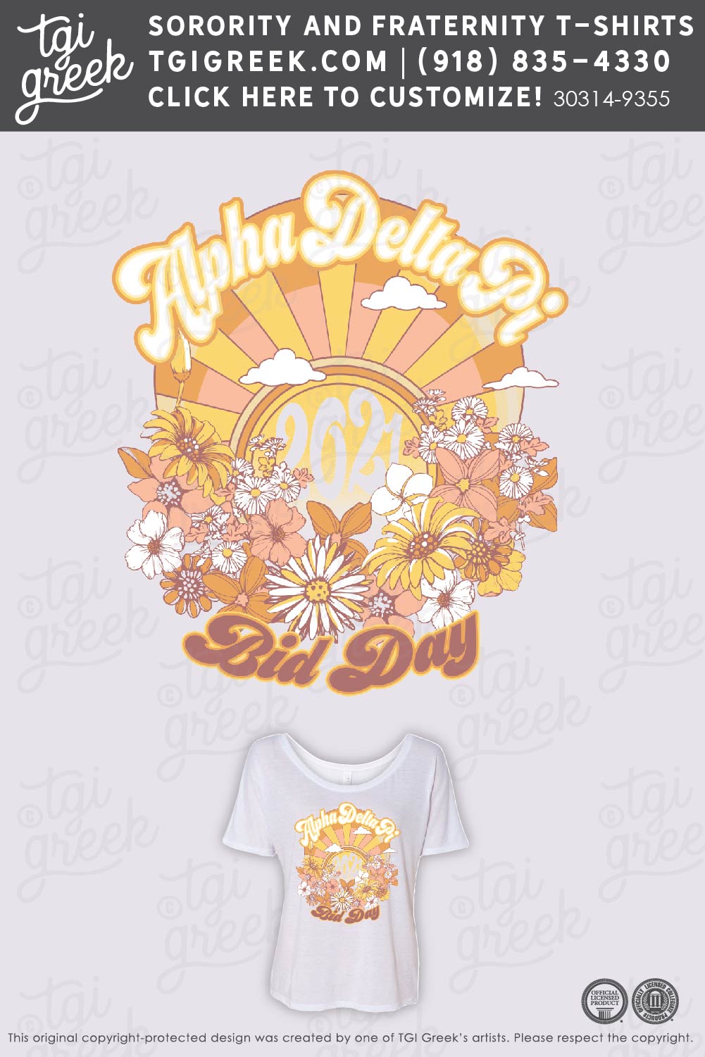 Alpha Delta Pi – JU – Bid Day