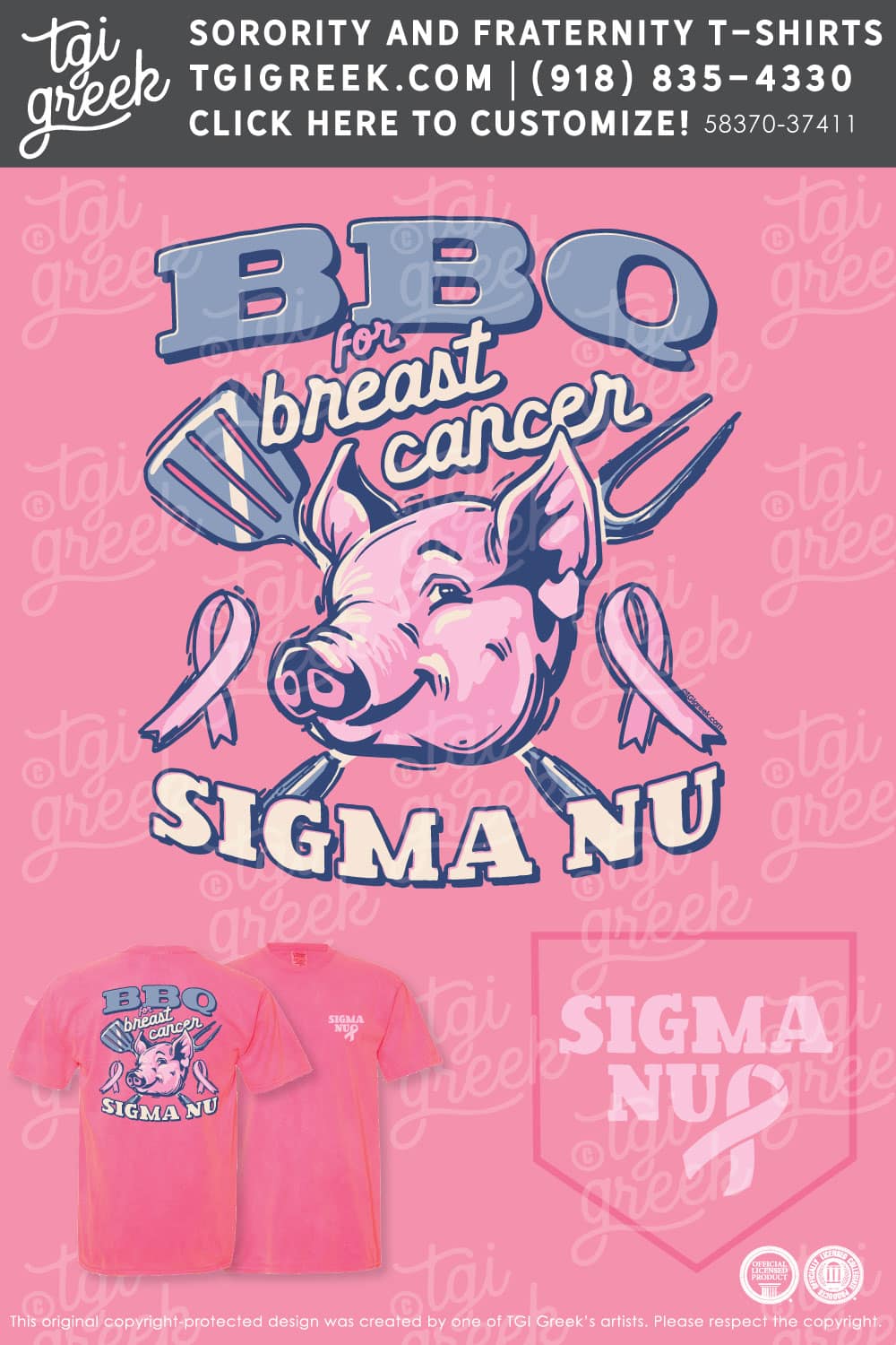 Sigma Nu – ORE BBQ For Breast Cancer