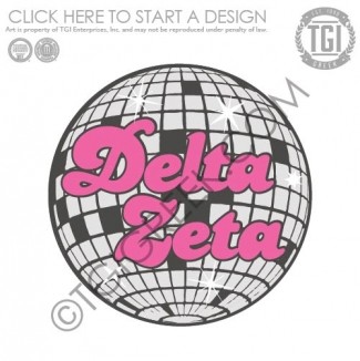 Delta Zeta-NKU bid Day Button