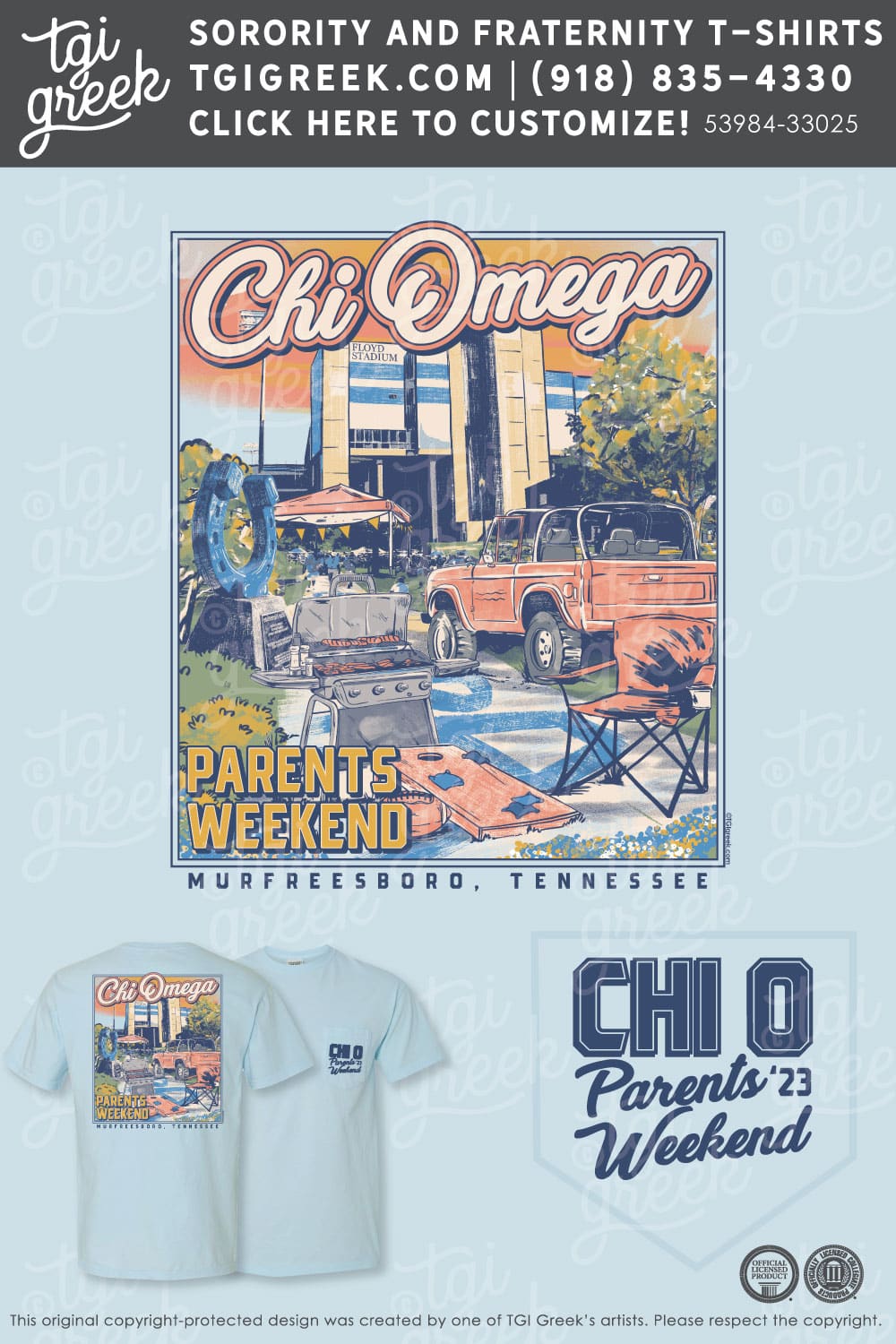Chi Omega – MTSU Parents Weekend