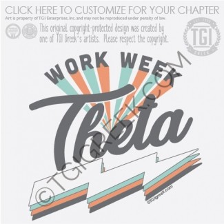 TGI-Kappa Alpha Theta Work Week Rays