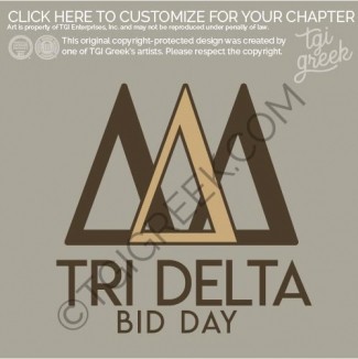 Delta Delta Delta – bid Day