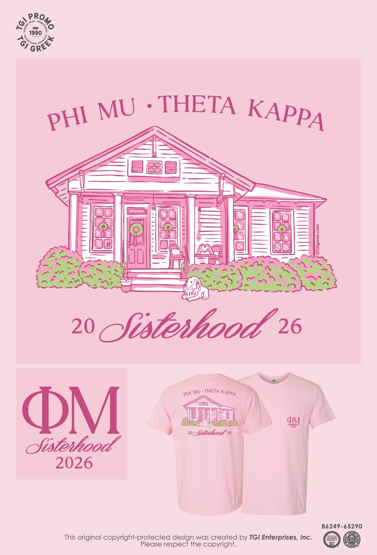 Phi Mu – HUNT Sisterhood Shirt