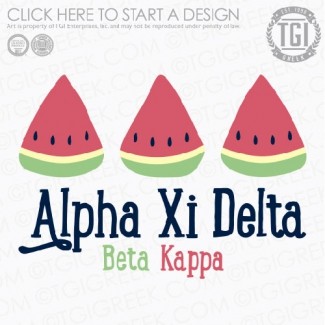 Alpha Xi Delta-TTU Watermelon