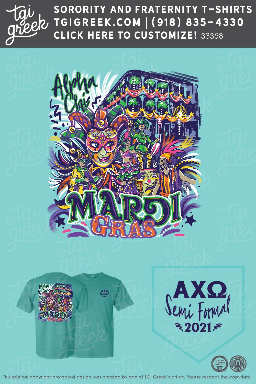 Alpha Chi Omega – LAMAR Mardi Gras Mambo