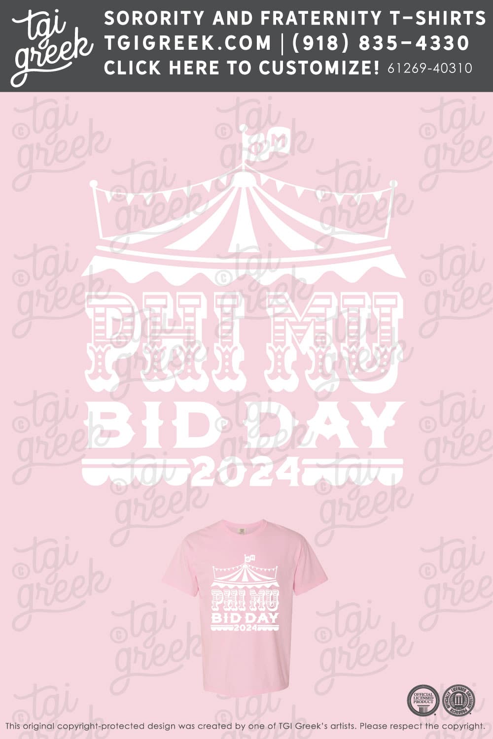 Phi Mu – TNTECH Spring Bid Day
