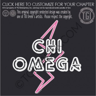 Chi Omega – Lightning Bolt
