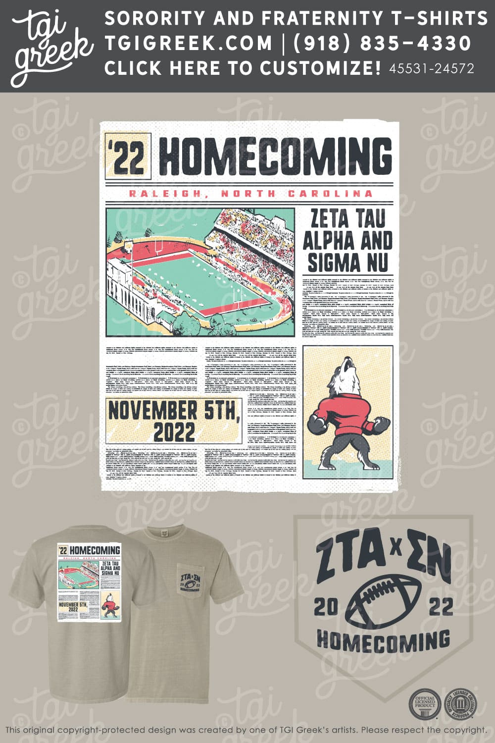 Zeta Tau Alpha – NCSU Homecoming