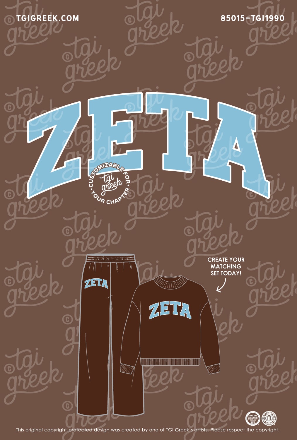Zeta Tau Alpha – PENN Mock Neck Set