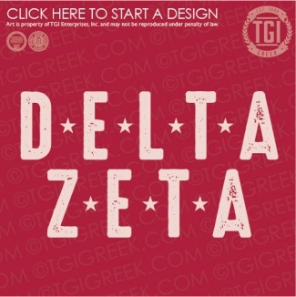Delta Zeta-URI Crew Neck