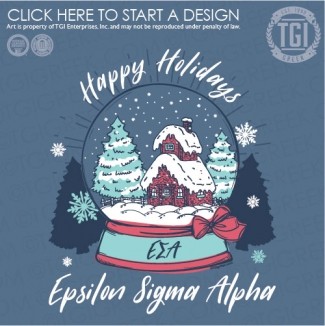 Epsilon Sigma Alpha-ISU Christmas Shirt