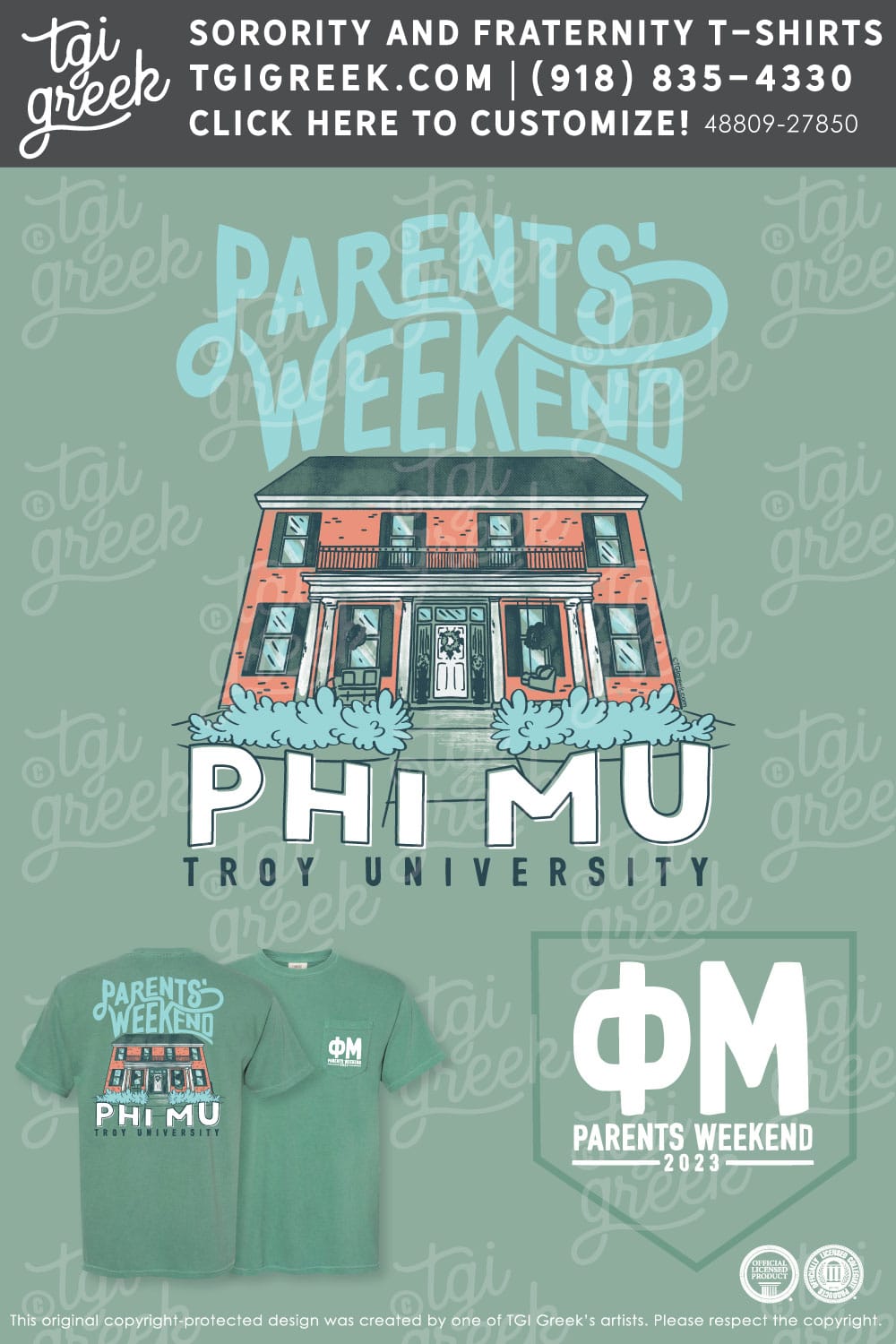 Phi Mu – TROY Parents Weekend