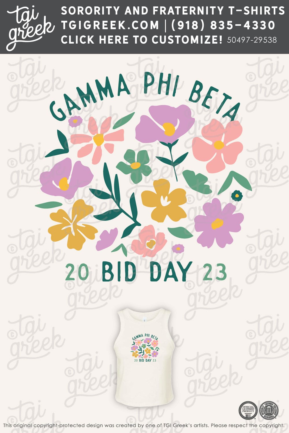 Gamma Phi Beta – WASU Bid Day