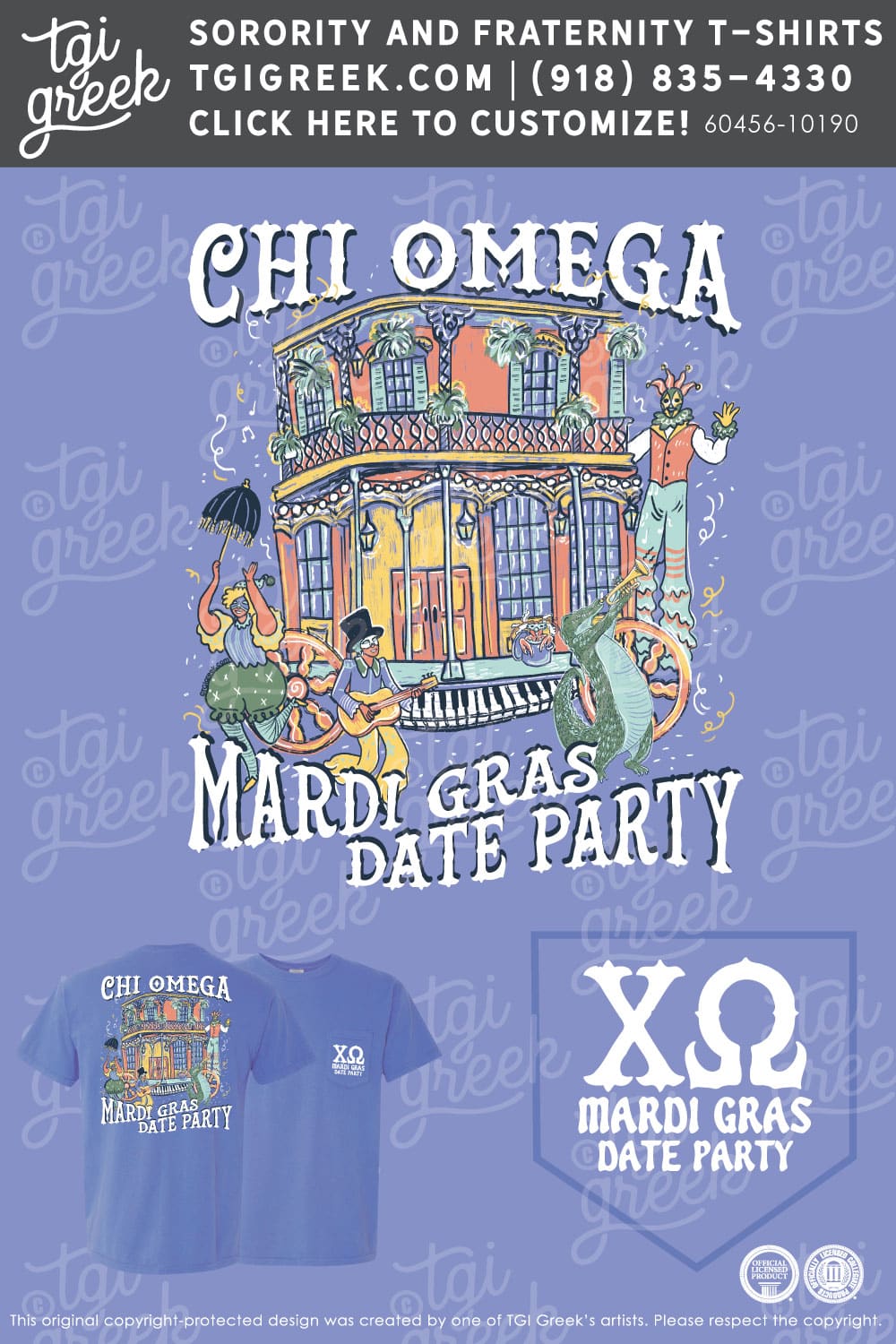 Chi Omega – TROY Mardi Gras
