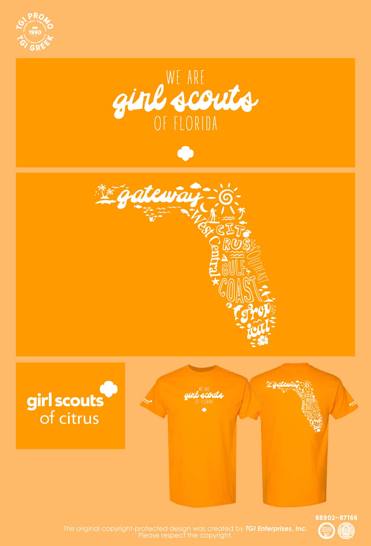 Girl Scouts of Tropical Florida – Citrus Council Shirts
