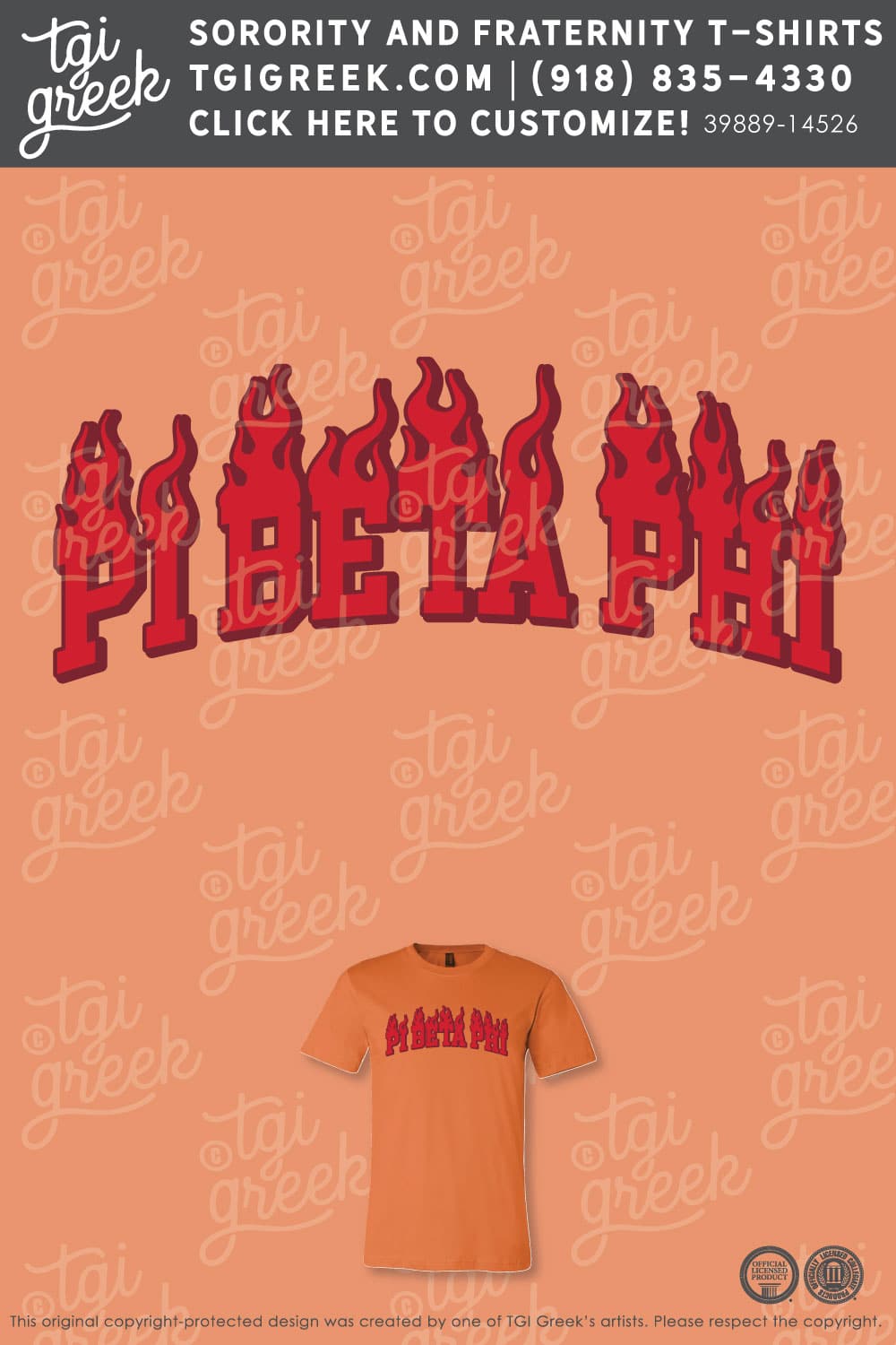 Pi Beta Phi – LSU Bid Day Tee