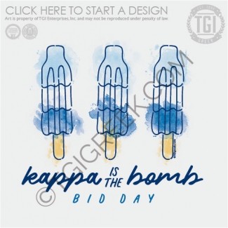 TGI-Kappa Kappa Gamma Bid Day Bomb Pop