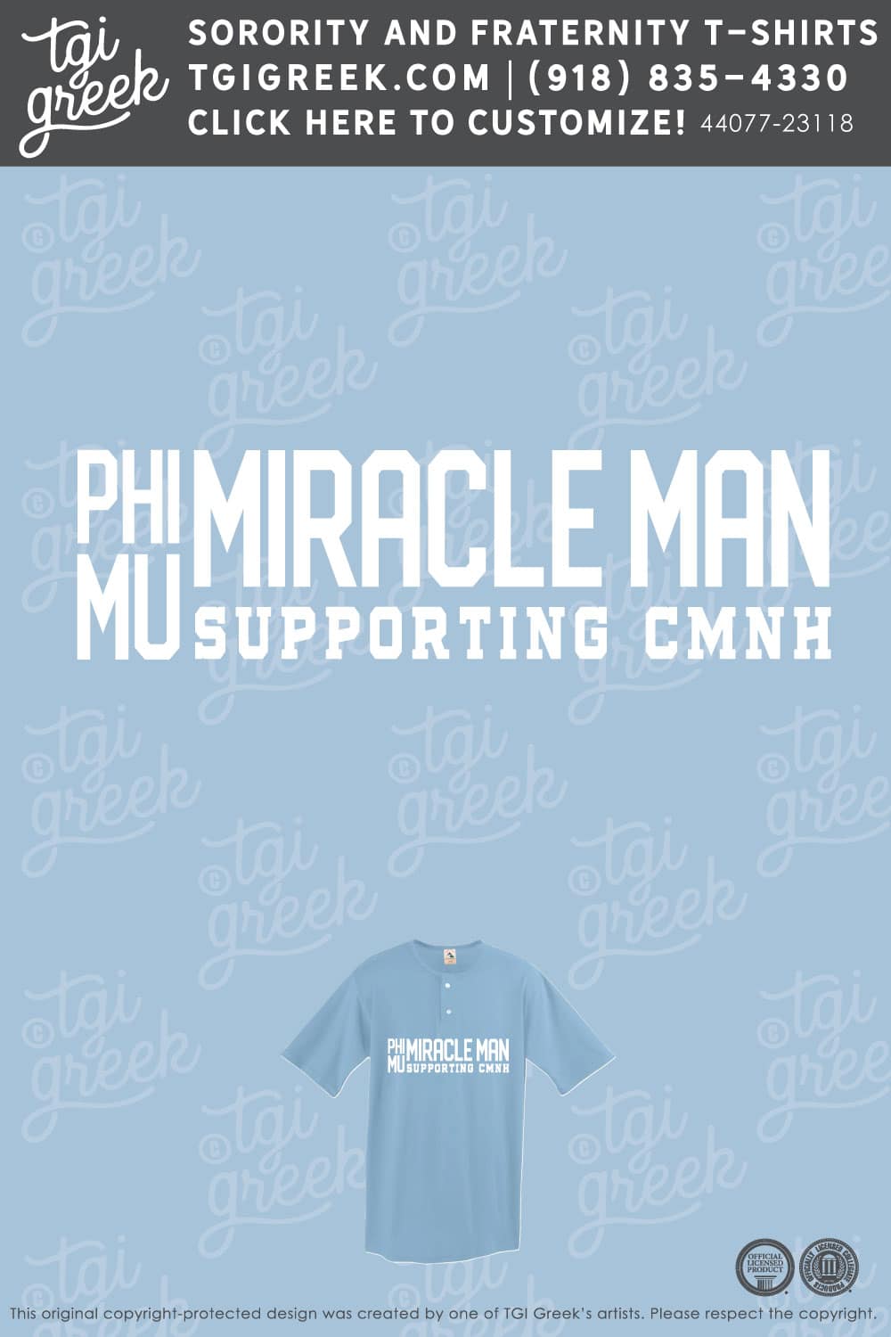 Phi Mu – MCNE Miracle Man