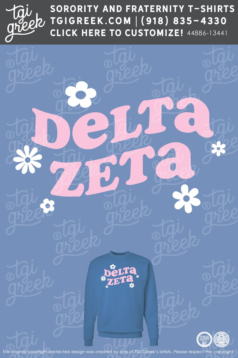 Delta Zeta – NSU Fall PR Sweatshirt