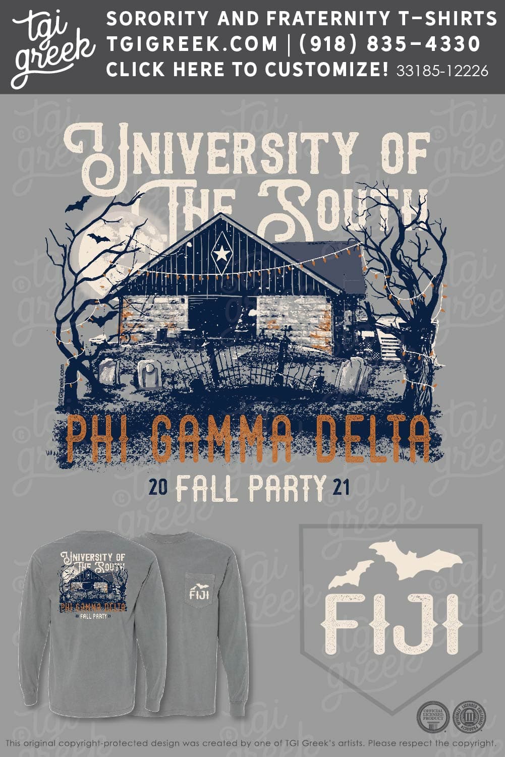 Phi Gamma Delta – SOUTH Halloween Party
