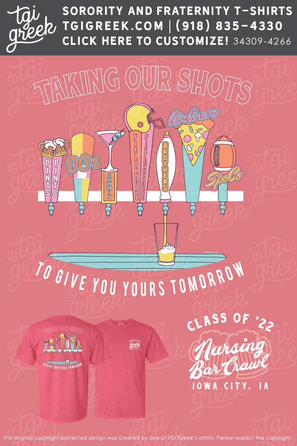 Bar Crawl – Iowa City IA