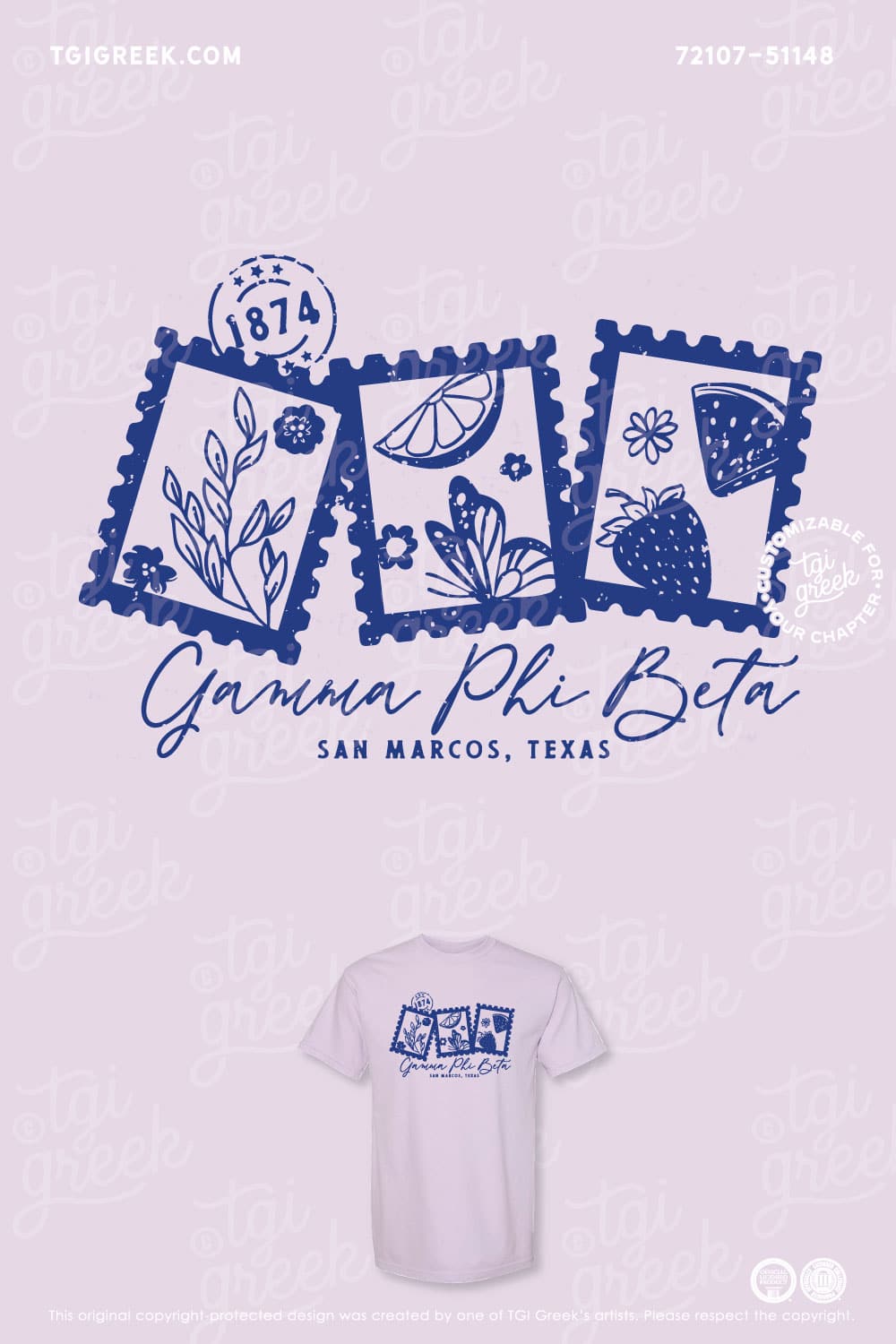 Gamma Phi Beta – TXSU PR Drop Tshirt