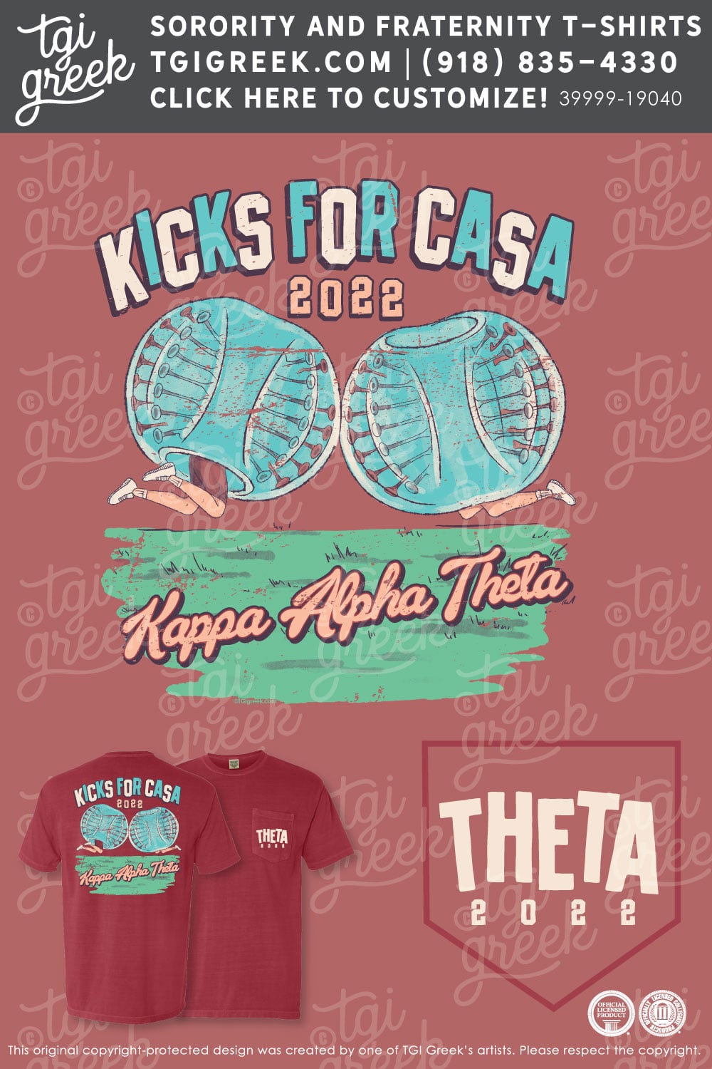 Kappa Alpha Theta – UNCCH Kicks For Casa