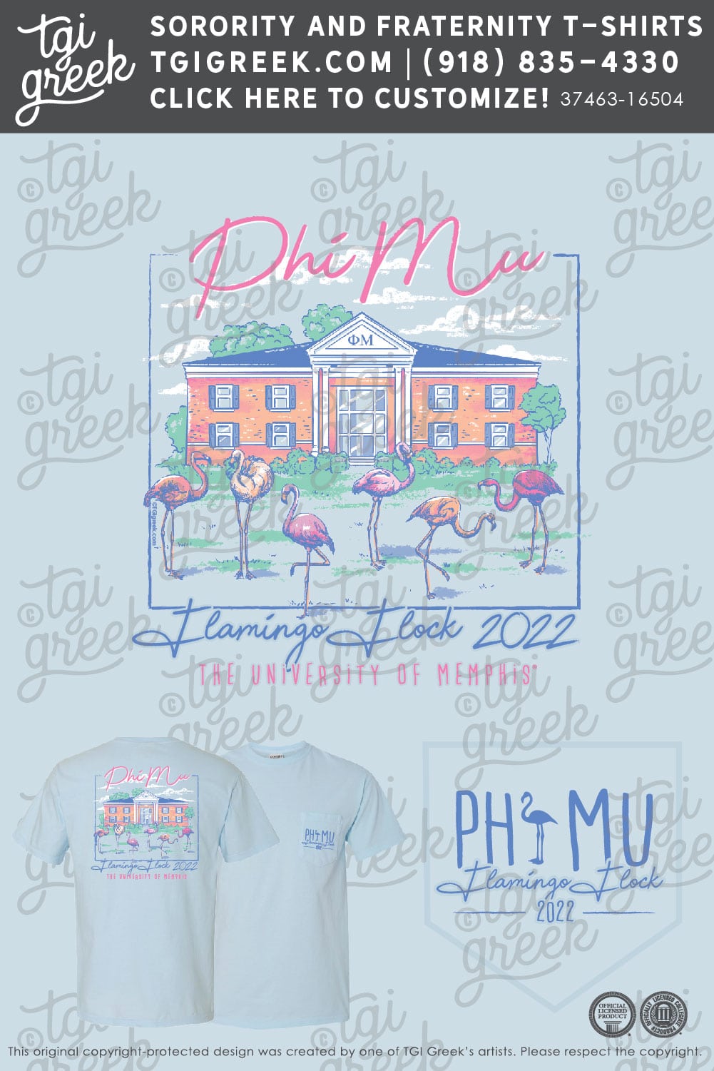 Phi Mu – MEM Flamingo Flock