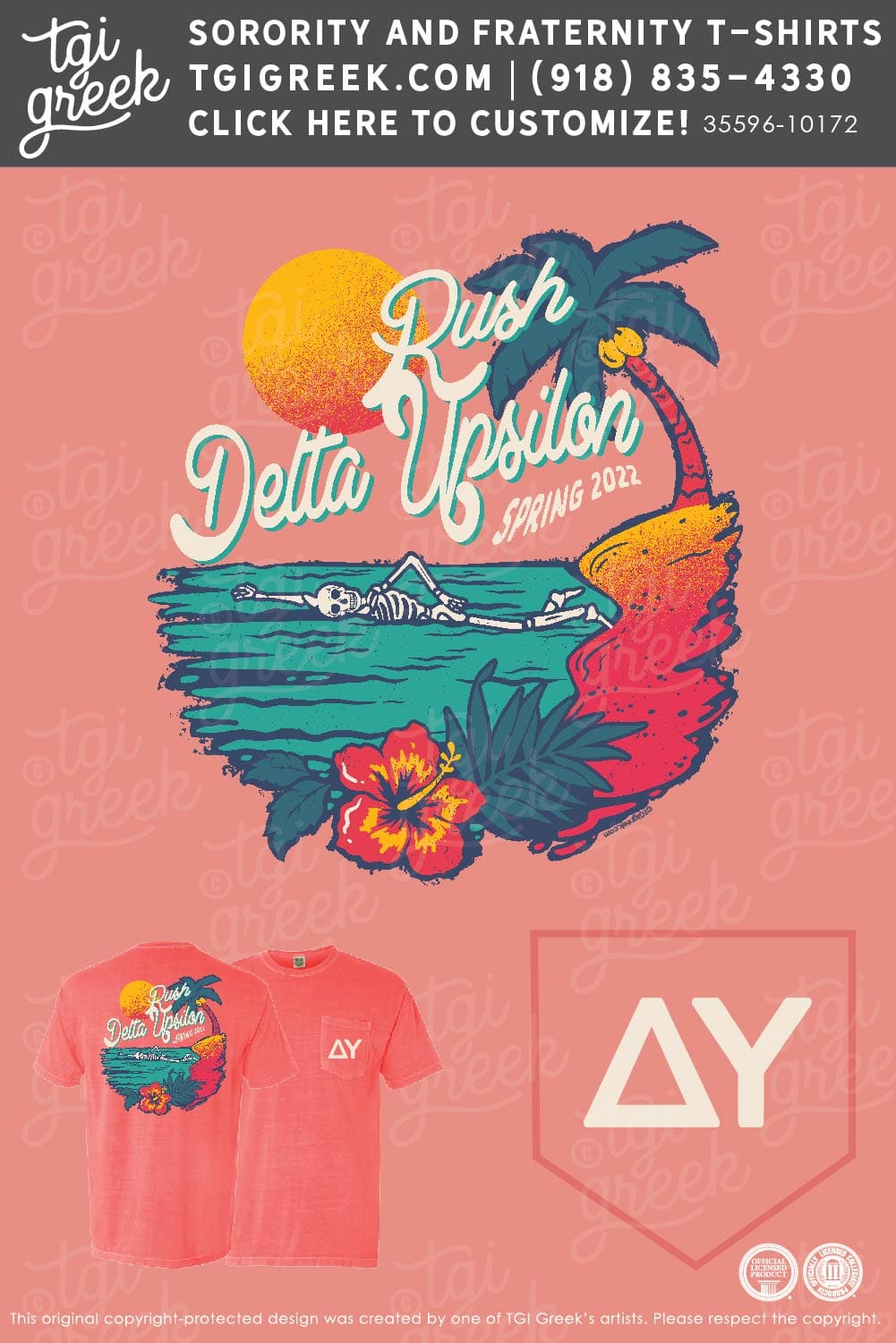 Delta Upsilon – UIA Spring Rush Skeleton