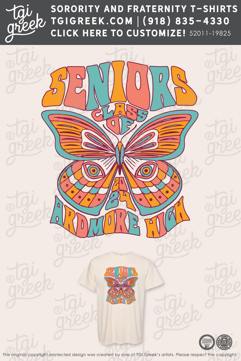 TGI – Ardmore Senior Butterfly