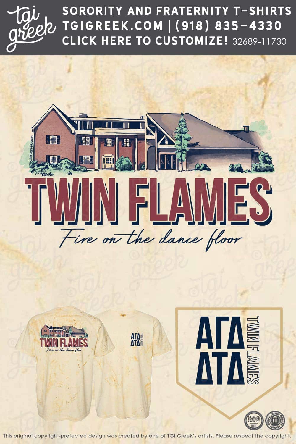 Alpha Gamma Delta – OU Twin Flame